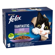 Felix Fantastic multipack výběr se zeleninou v želé 12x85 g