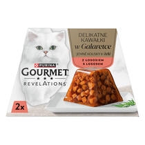 GOURMET REVELATIONS jemné kousky s lososem v želé