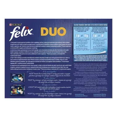 Felix Fantastic Duo multipack lahodný výběr se zeleninou 12x85 g