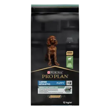 PURINA® PRO PLAN® Large Puppy Athletic Sensitive Digestion, granule pro psy s jehněčím