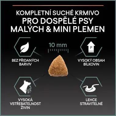 PURINA® PRO PLAN® Small & Mini Adult Dog Sensitive Digestion, jehněčí