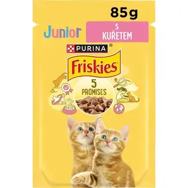 FRISKIES cat JUNIOR s kuřetem