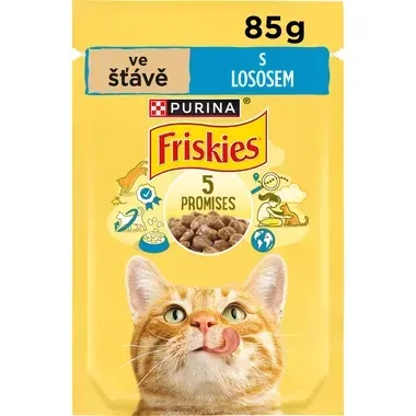 FRISKIES® kapsička s lososem ve šťávě