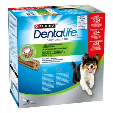 DENTALIFE dog MEDIUM multipack 24 tyčinek