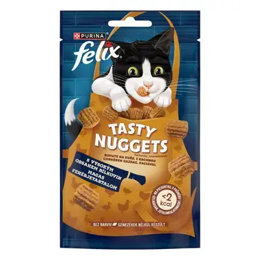 Felix® Tasty Nuggets Bohaté na kuře a kachnu