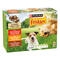 FRISKIES dog ADULT multipack s hovězím, kuřetem a jehněčím ve šťávě